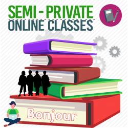 Books showing semi-private online classes